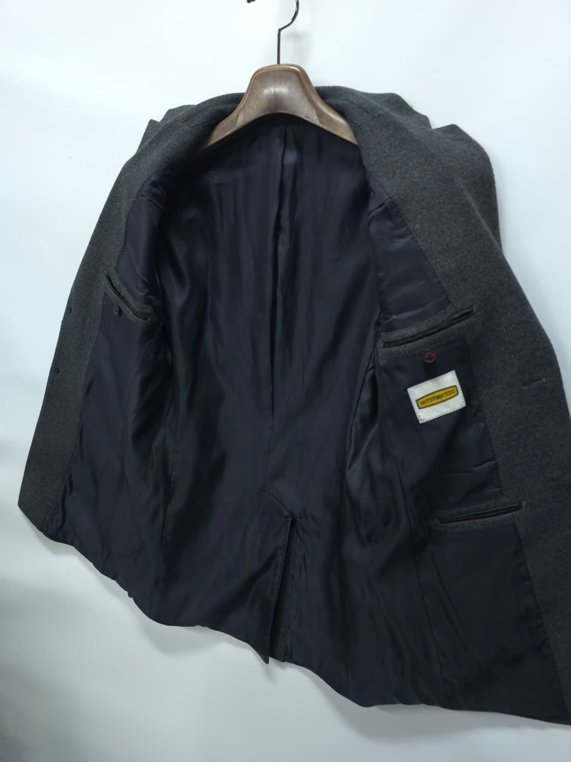 인터메조 여성 울 캐시미어 롱블레이저 66 상품이미지7