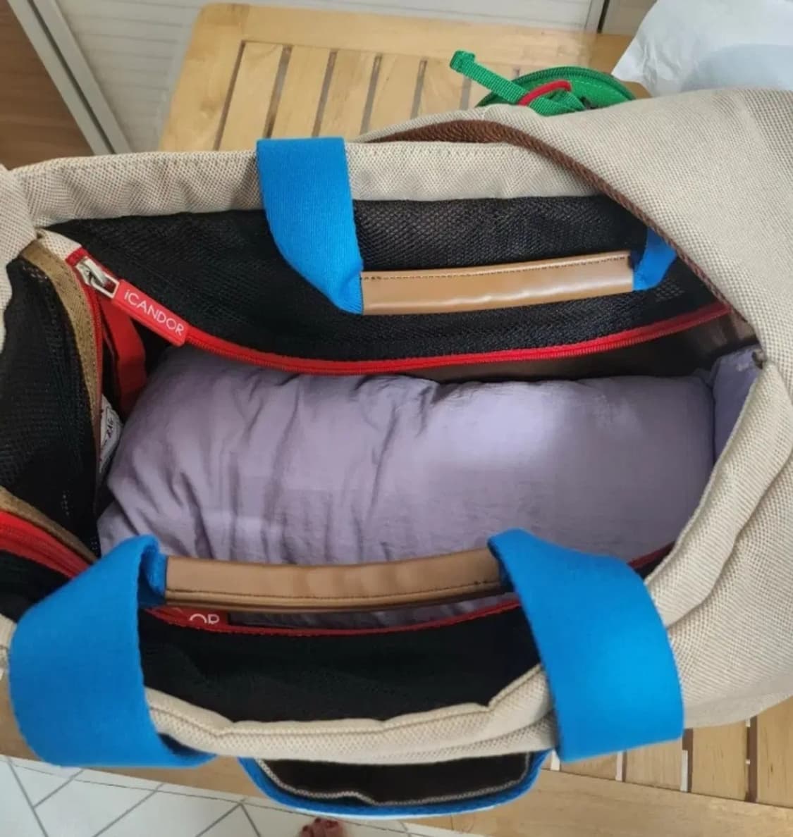 icandor 아이캔더 피카부백 콤보 M사이즈 강아지 이동가방 상품이미지9