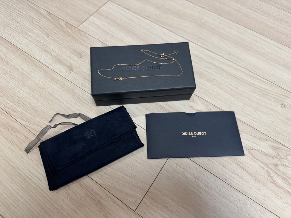 디디에두보 14k 로즈골드 다이아 목걸이 상품이미지2