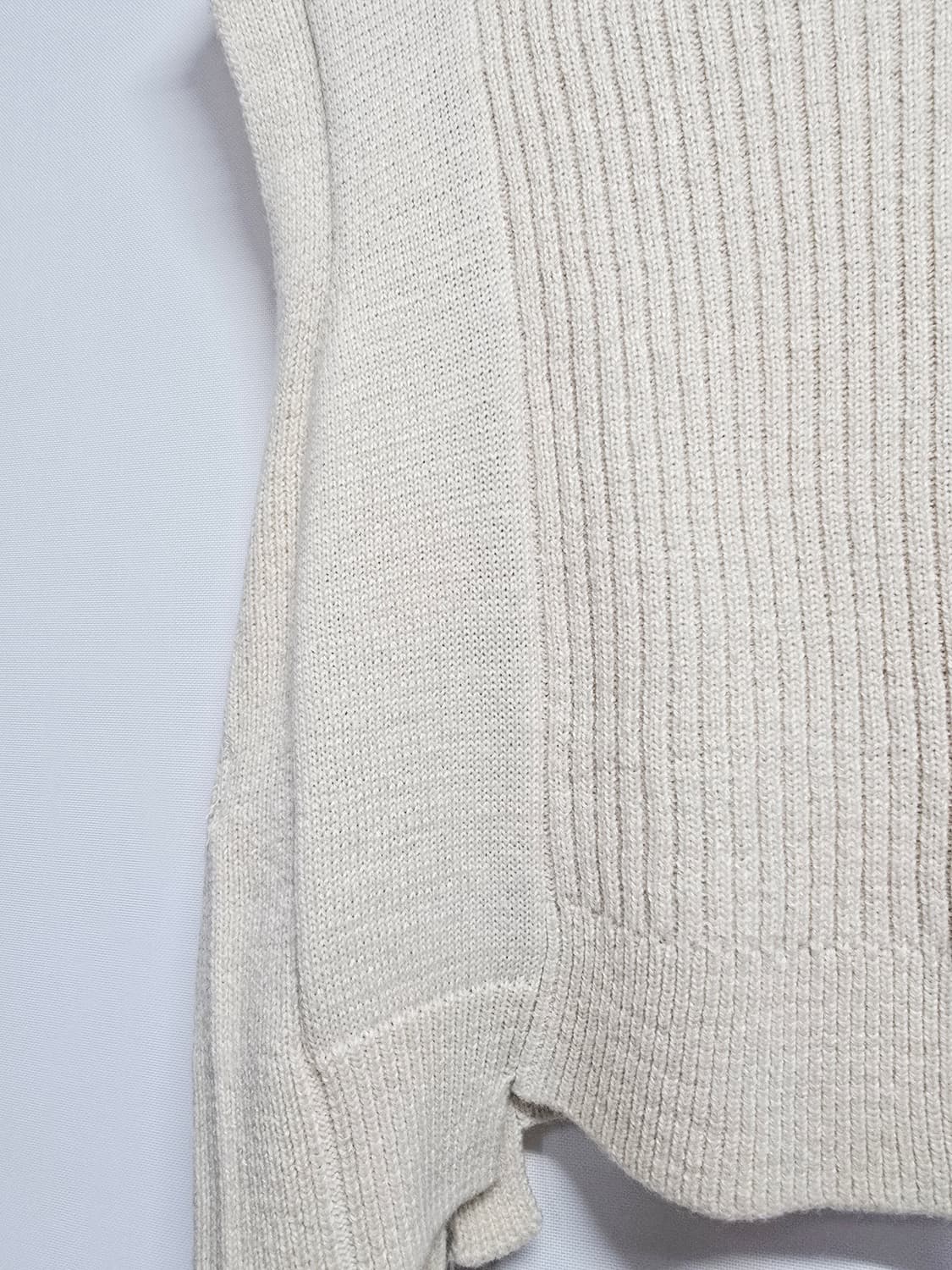 더엣지 터틀넥 니트 조끼 베스트 상품이미지7