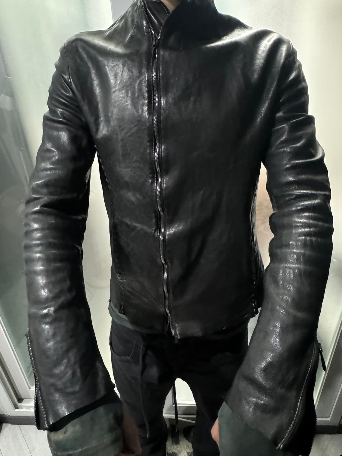 인카네이션 가죽자켓 상품이미지6