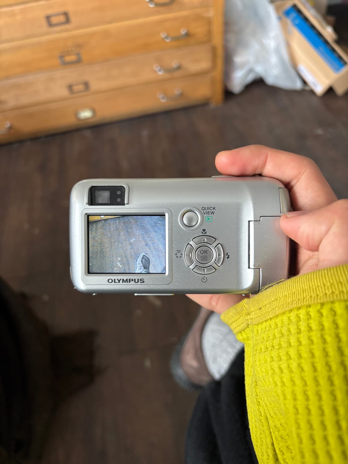 올림푸스 카메디아 d580줌 디지털카메라 상품이미지4