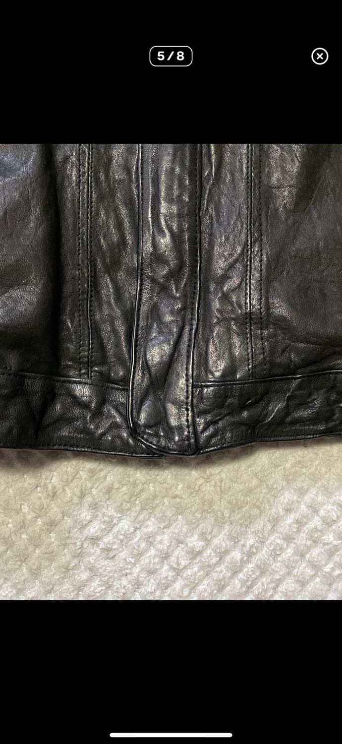 이태리 램스킨 가죽자켓 L 상품이미지6
