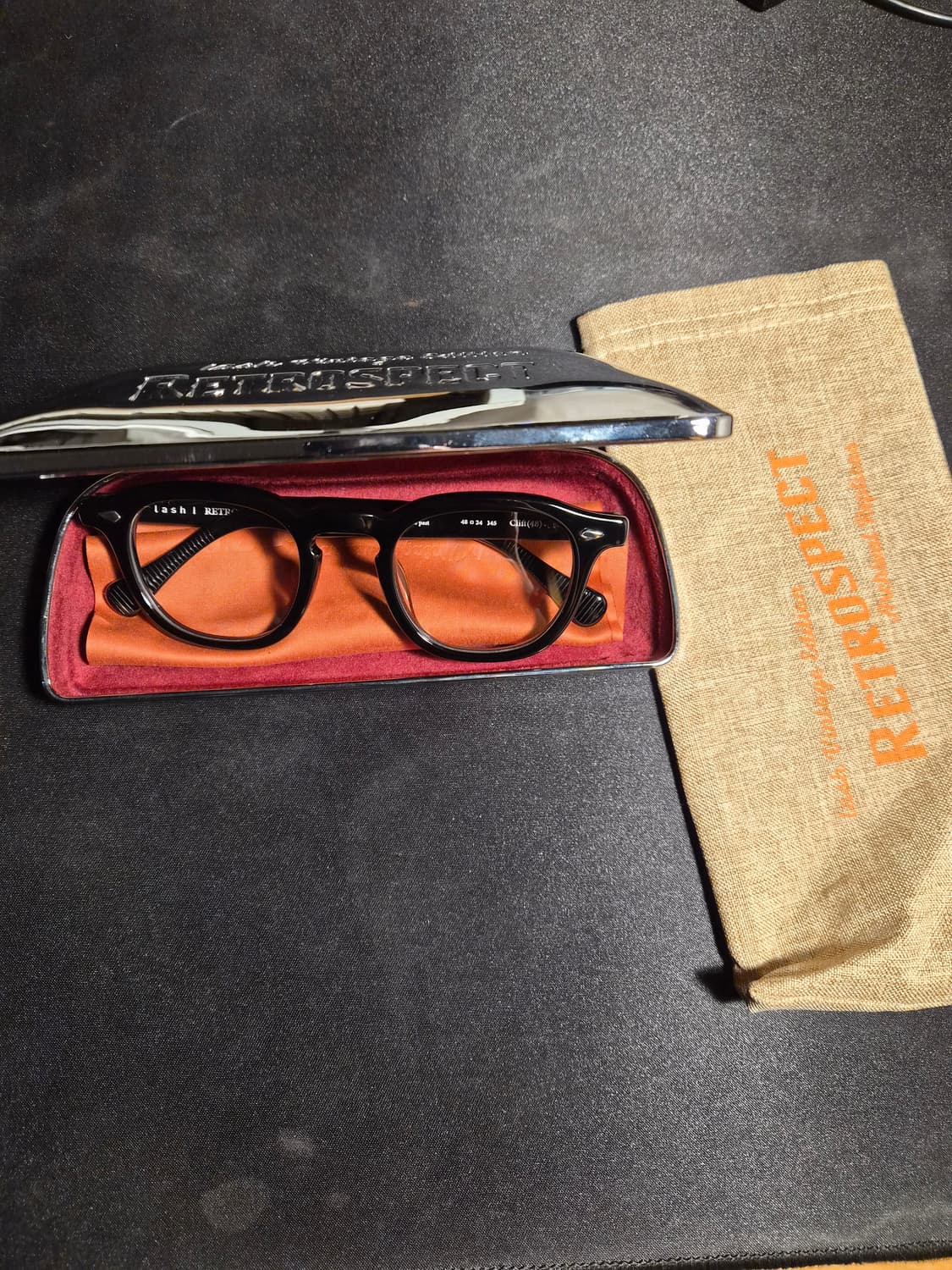 래쉬 레트로스펙트 클리프트 안경테 CLIFT 48mm 상품이미지1