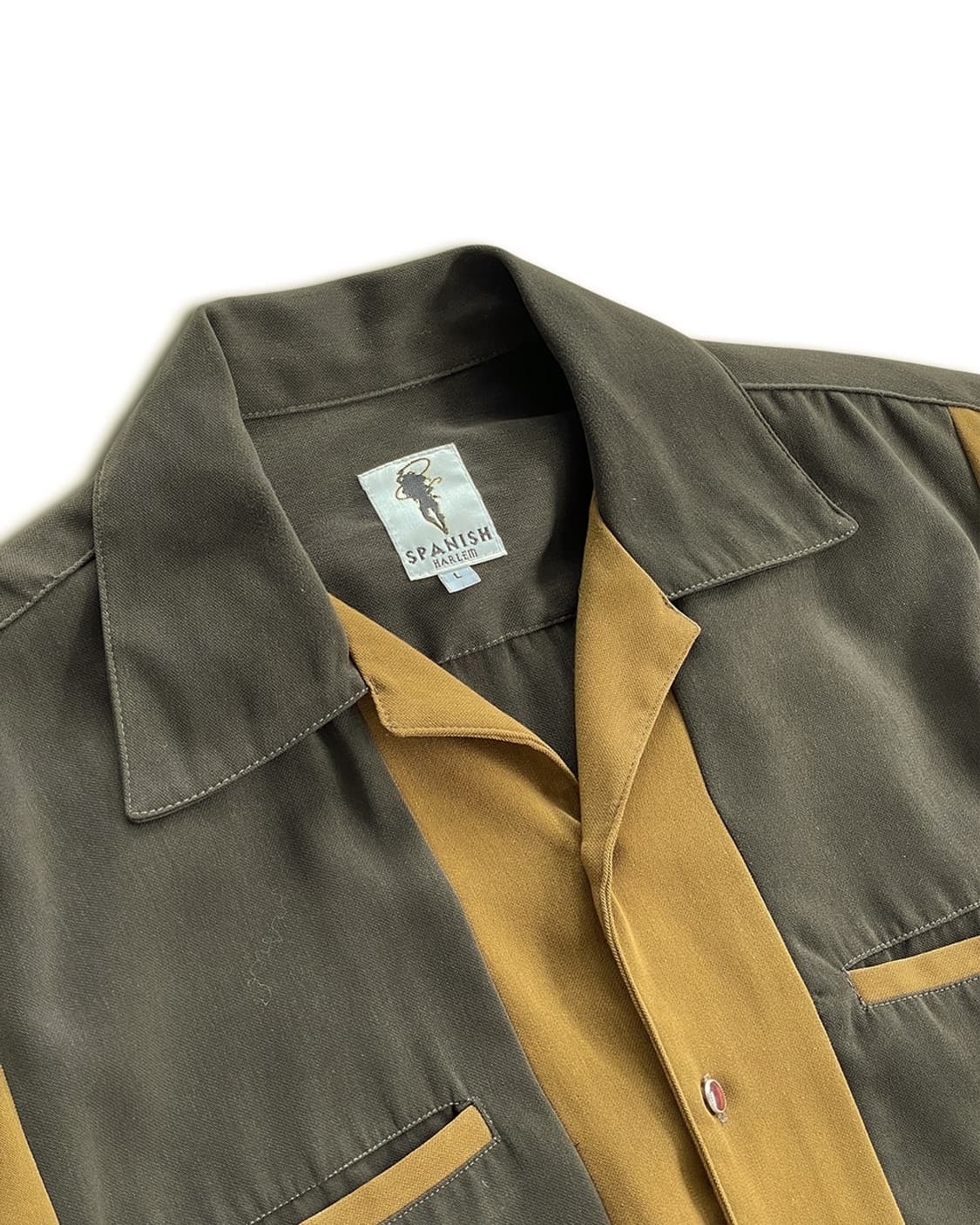 90s Spanish Harlem USA Bowling Shirt 상품이미지3