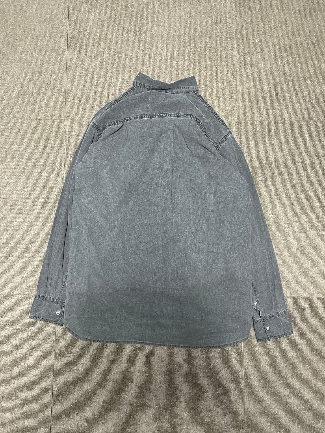 MACEYE 그레이 워크 셔츠 J02503 상품이미지6
