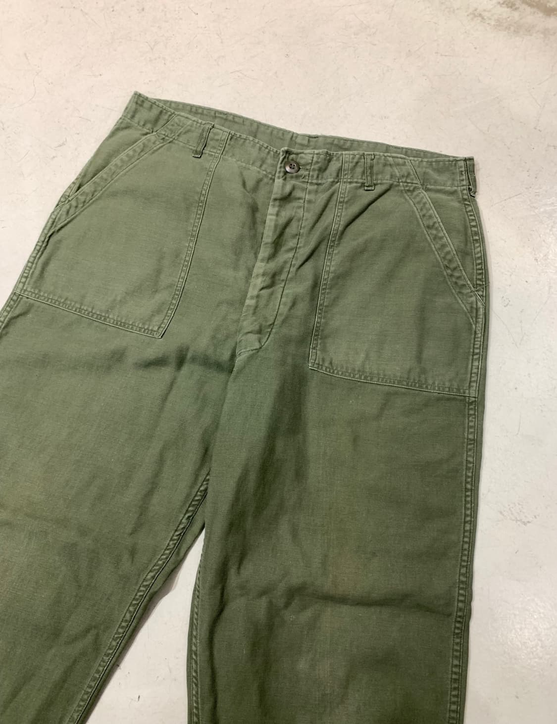 1970s US Army OG107 미군 퍼티그팬츠 40 상품이미지2