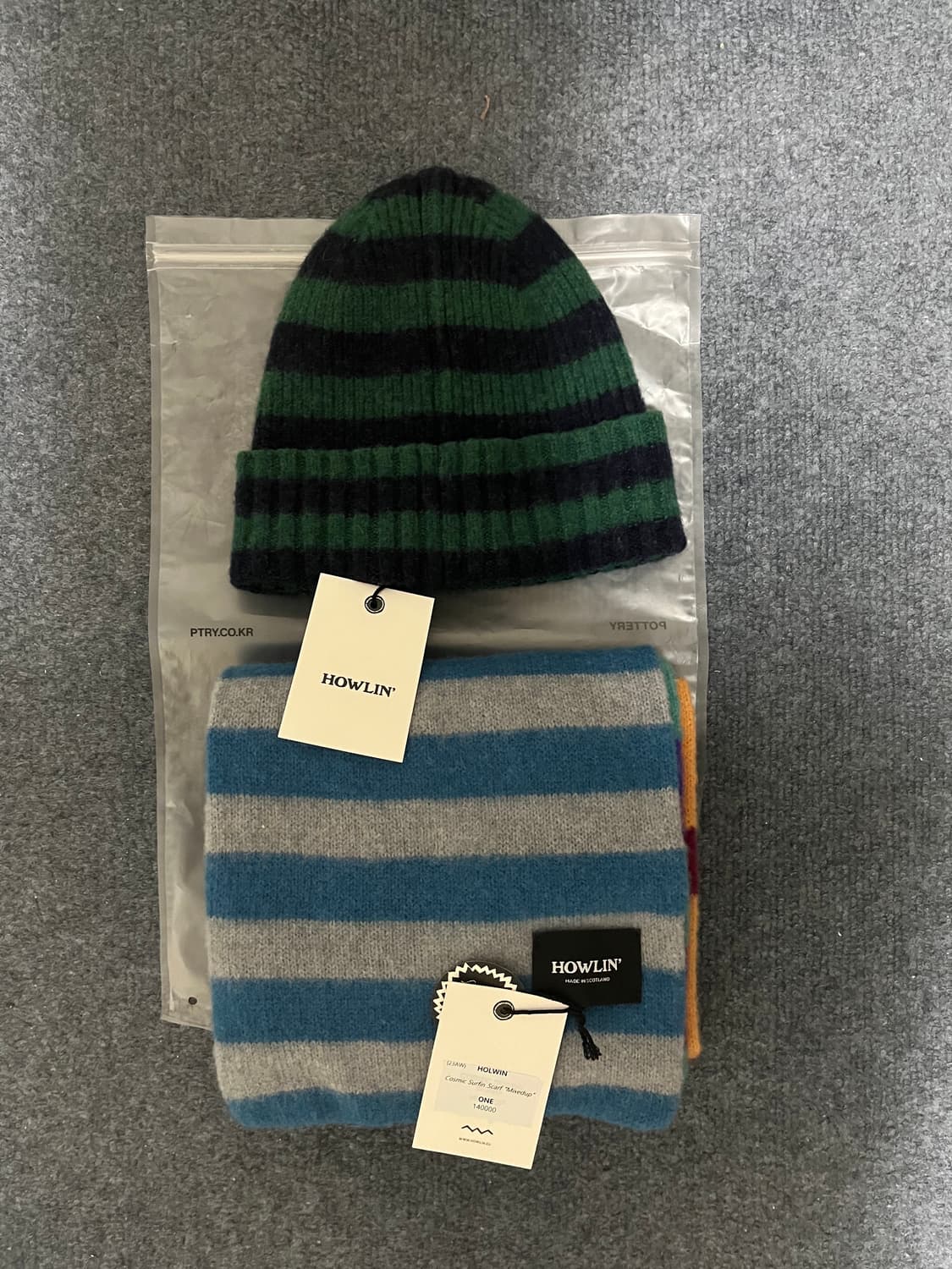 하울린 니트 머플러 Howlin' Cosmic Surfin scarf 상품이미지7