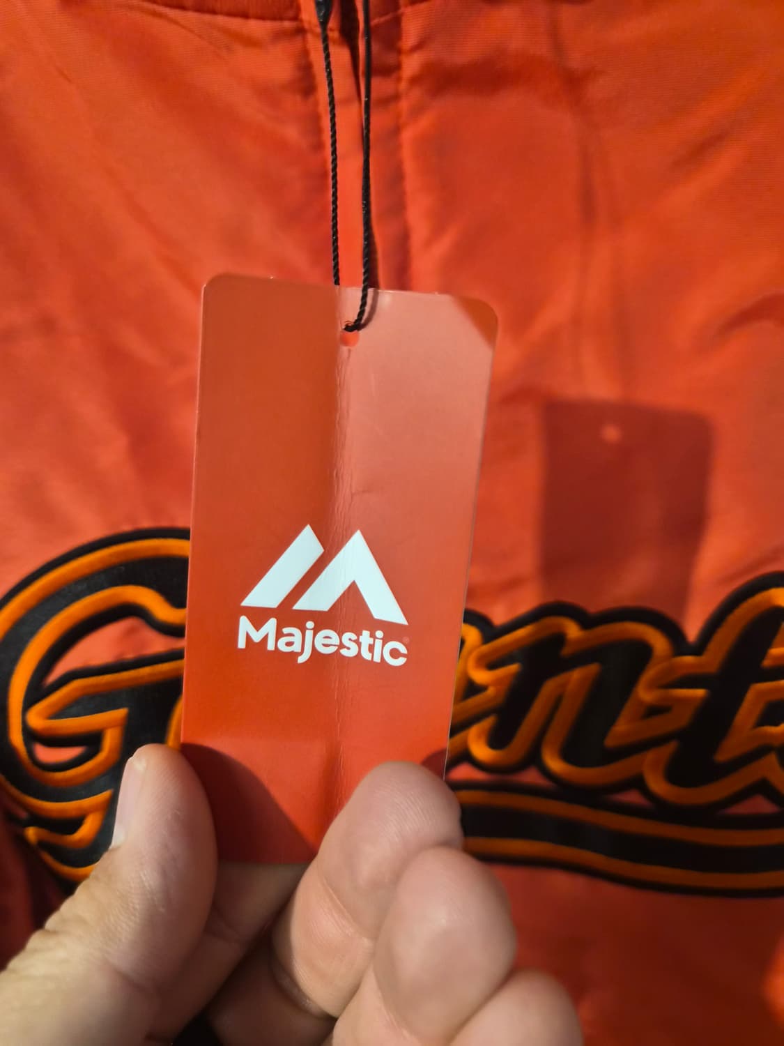 새제품 105) 마제스틱 롯데 자이언츠 선수지급용 춘추점퍼 팝니다 상품이미지3