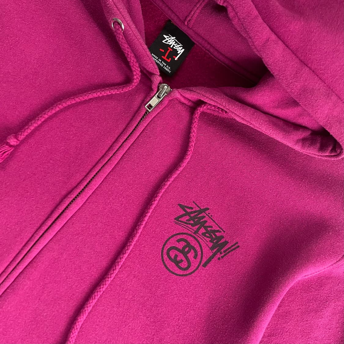 Stussy  스투시 00,s 프린팅 후드집업 상품이미지4