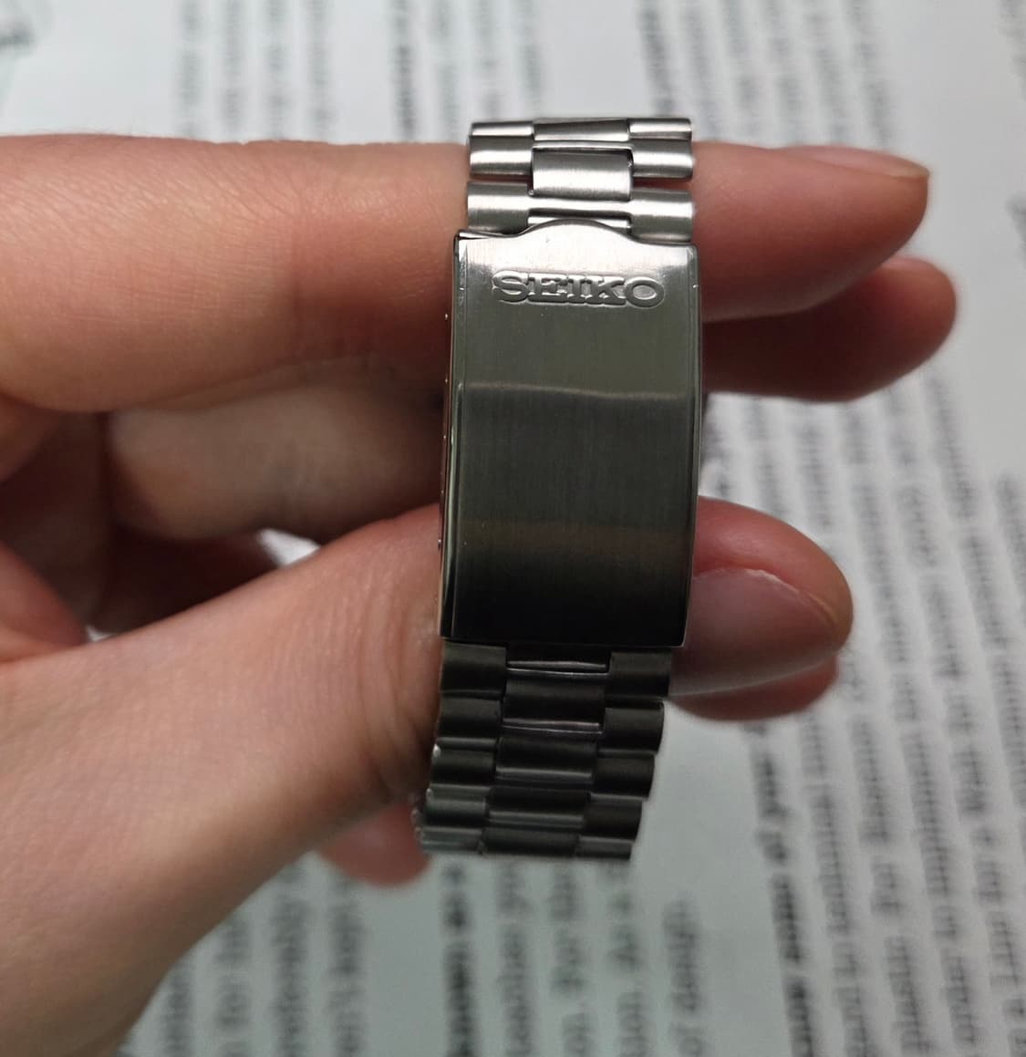 빈티지 세이코 액투스SS 순정 화이트실버 한자 데이데이트 오토매틱 상품이미지8