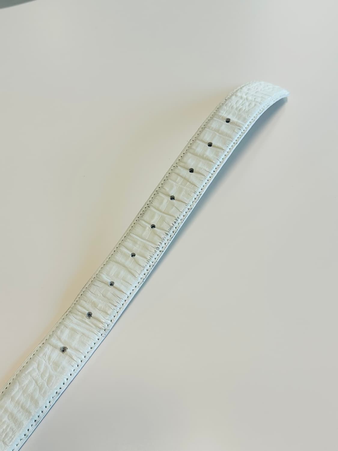 언더마이카 x 021 벨트 화이트 상품이미지3