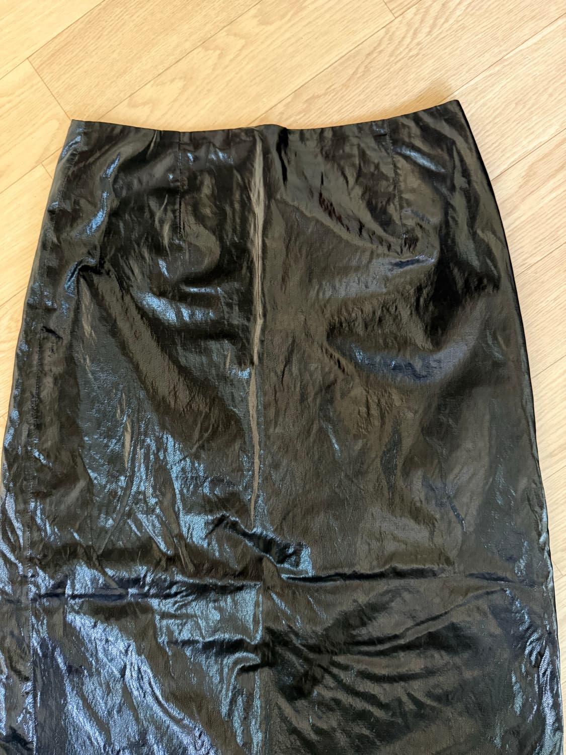 낫띵에브리띵 맥시 슬릿 스커트 블랙 상품이미지4