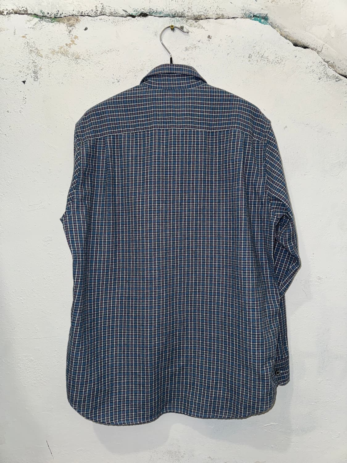 Golden bear 골든베어 블루 체크 셔츠 상품이미지9