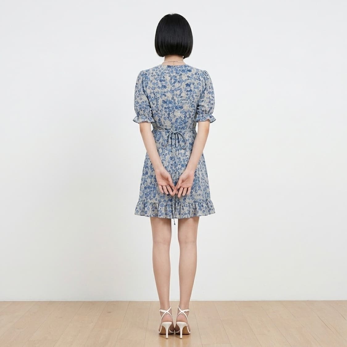 Focus 블루 원피스 상품이미지2