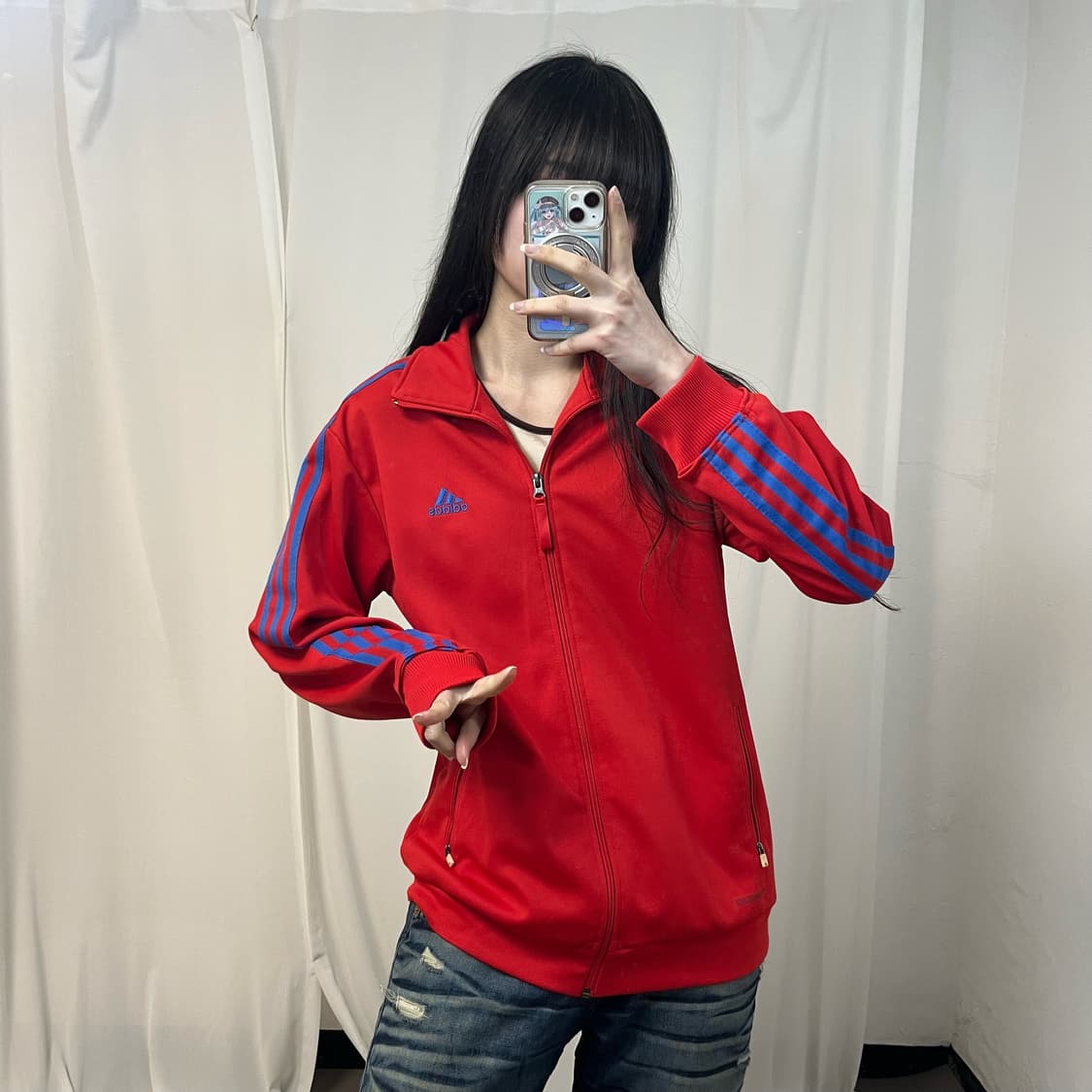 Adidas red jersey 상품이미지2