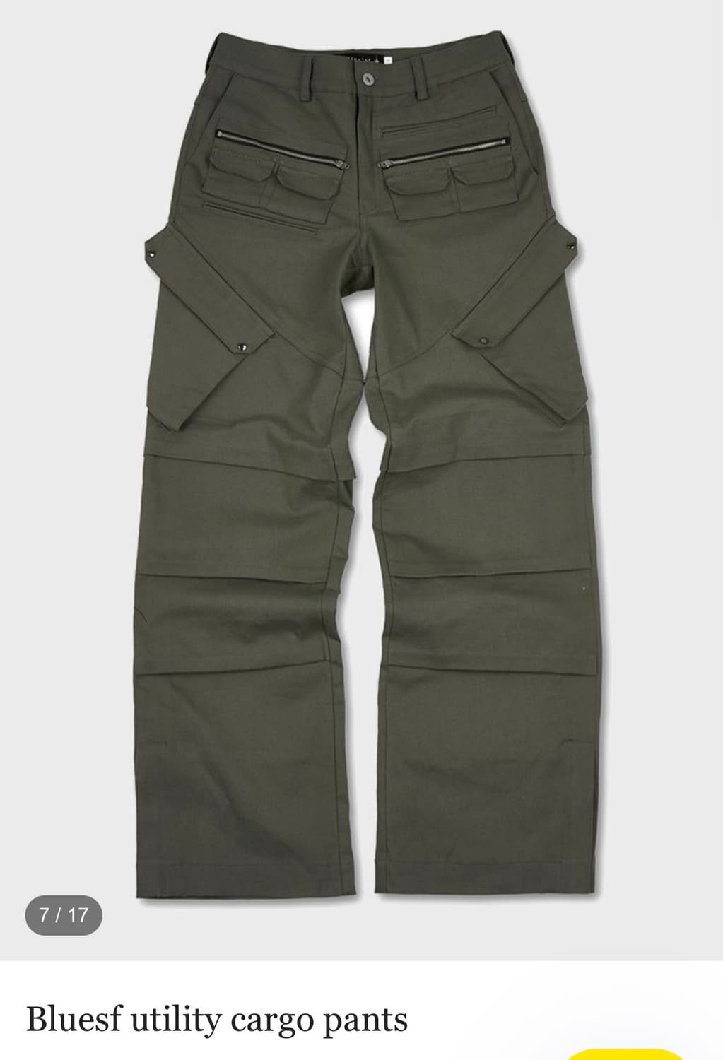 블루썬플라워 / 유틸리티 카고팬츠 / M 상품이미지1