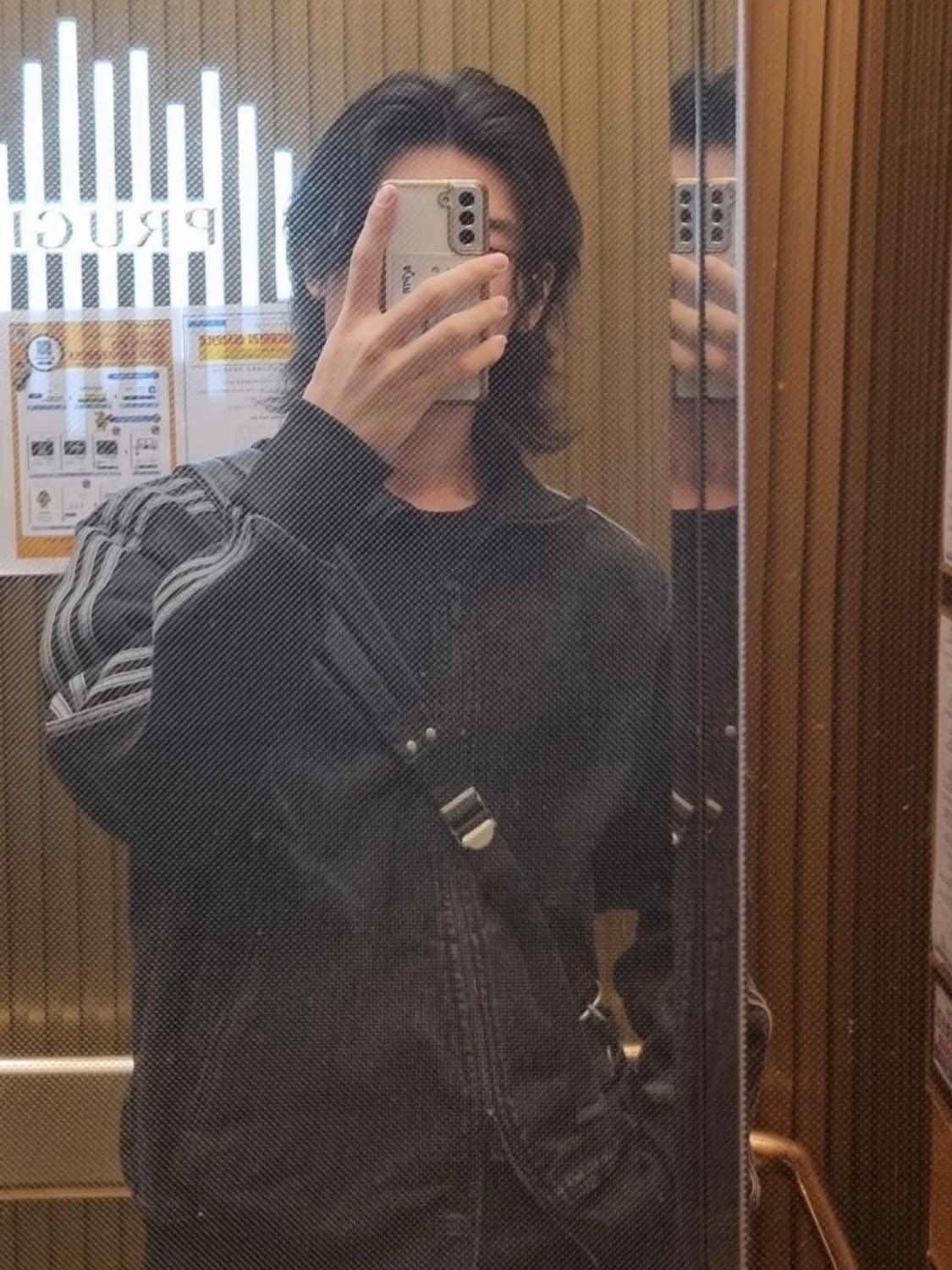 아디다스 아디컬러 데님 파이어버드 트랙탑 XL 상품이미지5