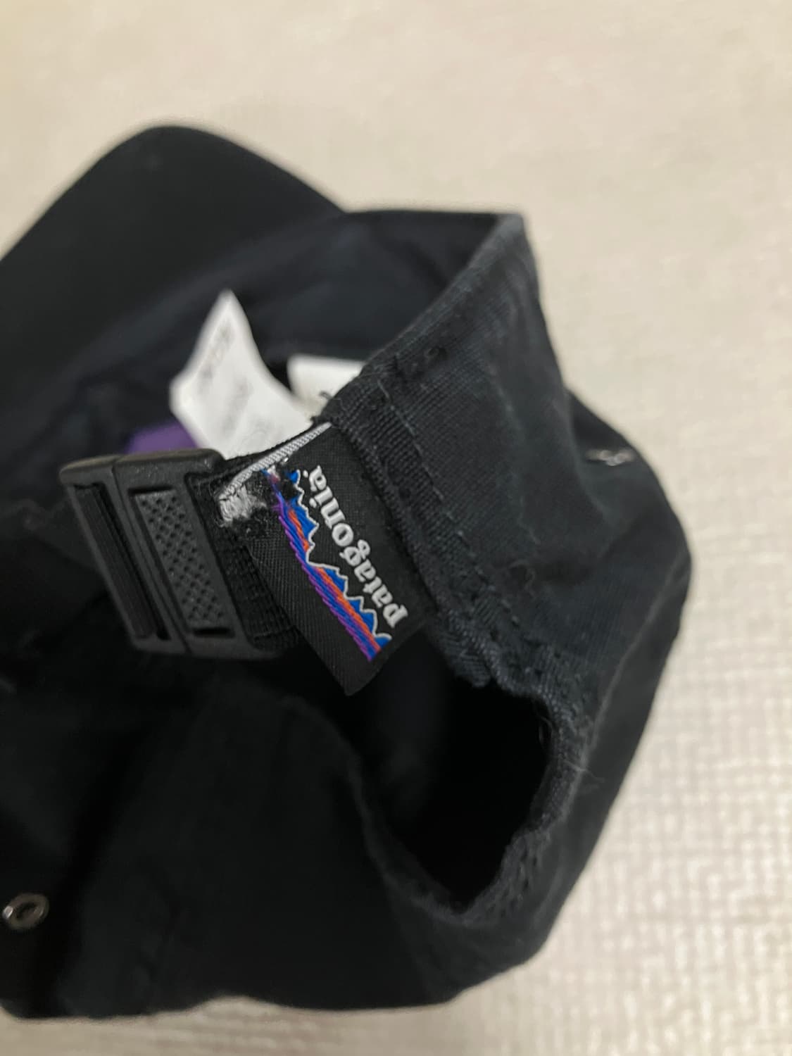 파타고니아 캠프캡 빈티지 볼캡 블랙 상품이미지2