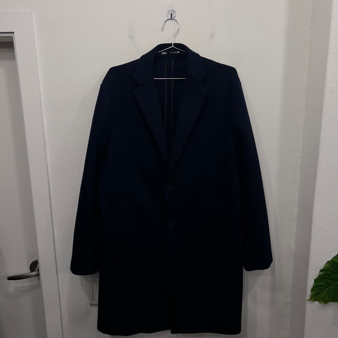 자라 4WAY 울 모직 스탠다드 투버튼 코트 상품이미지2