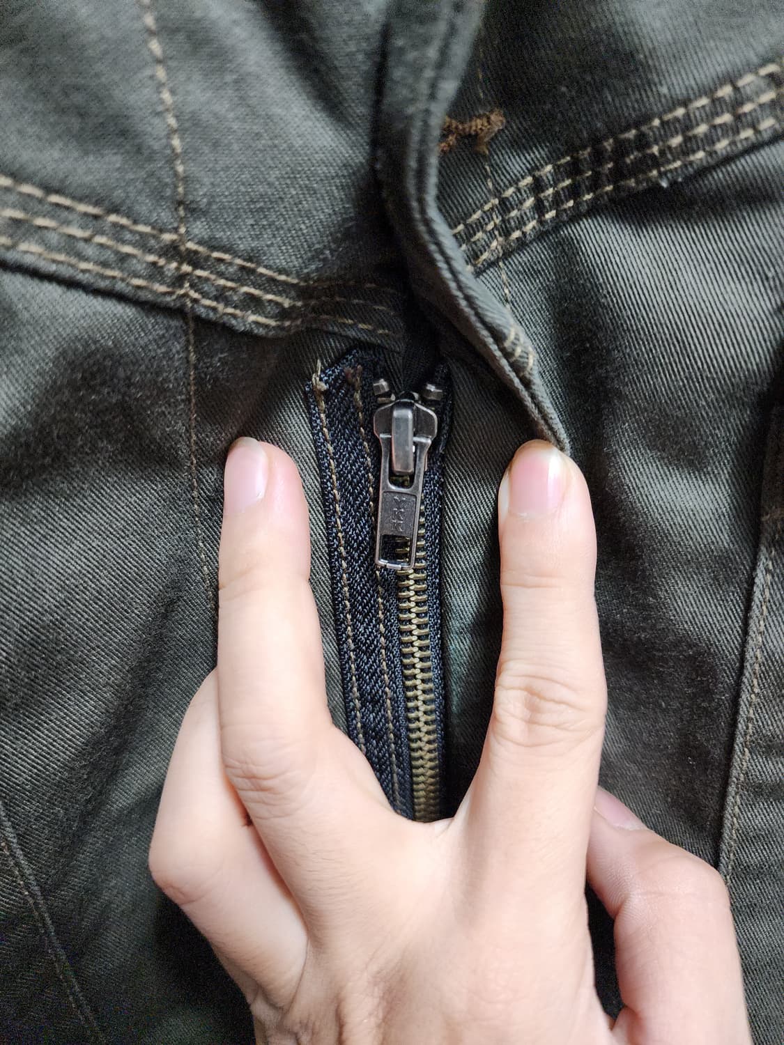 디키즈 JPN 카키 트러커 자켓 상품이미지4