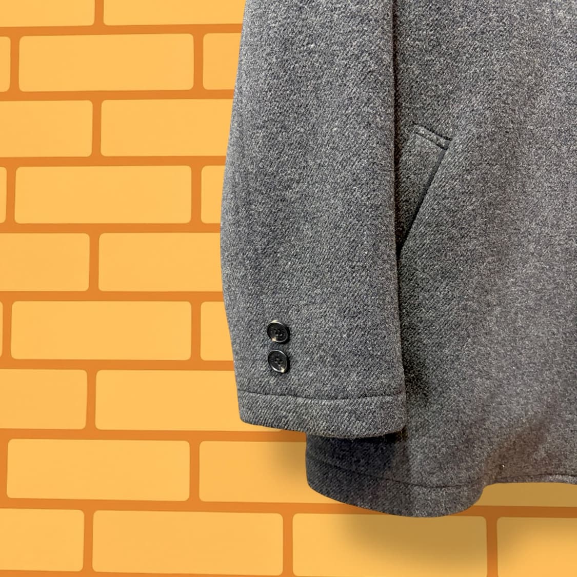 90s Lee 싱글 브레스티드 코트 (L) 상품이미지5