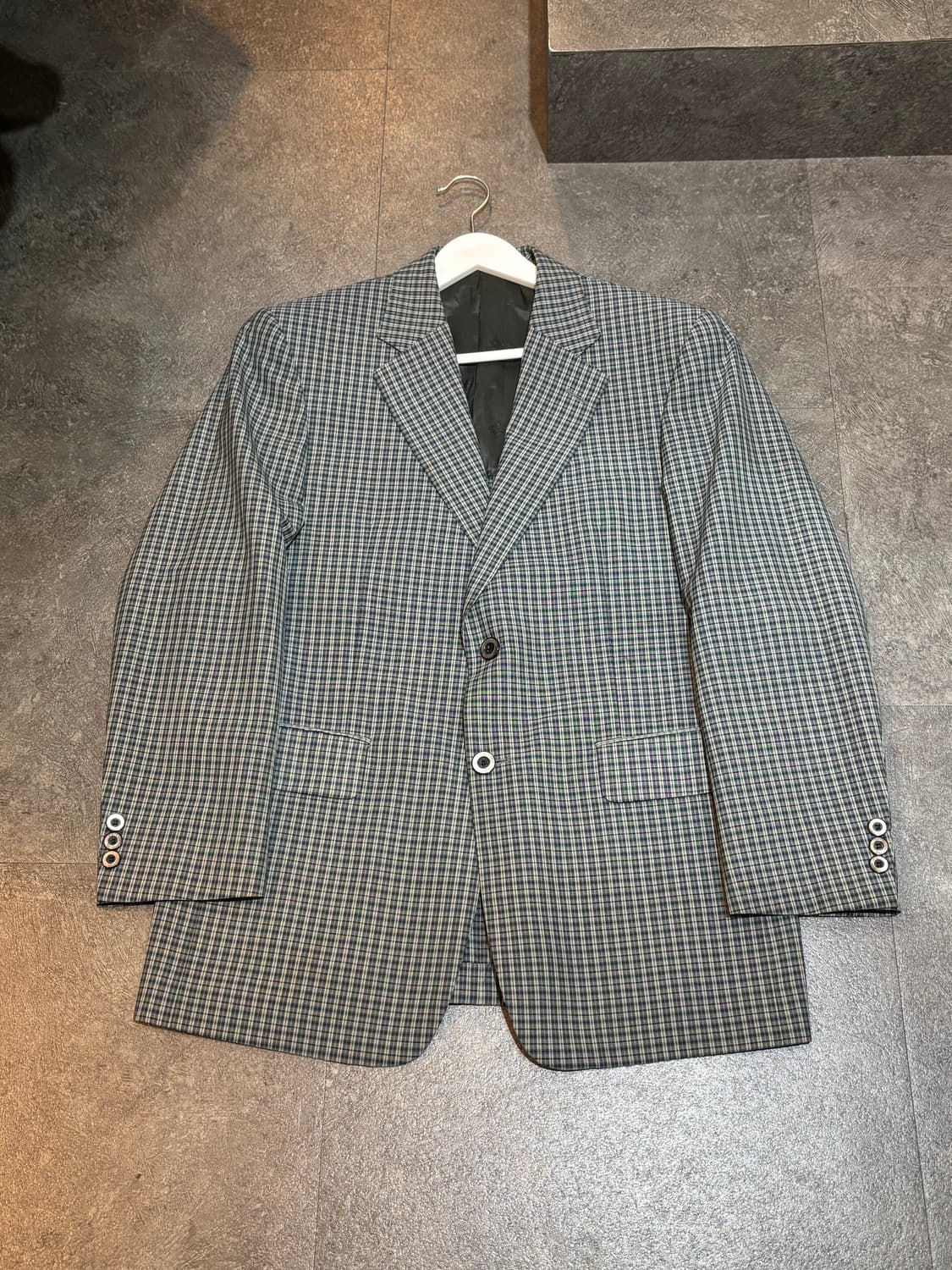 DAKS 닥스 체크 블레이저 자켓  상품이미지2