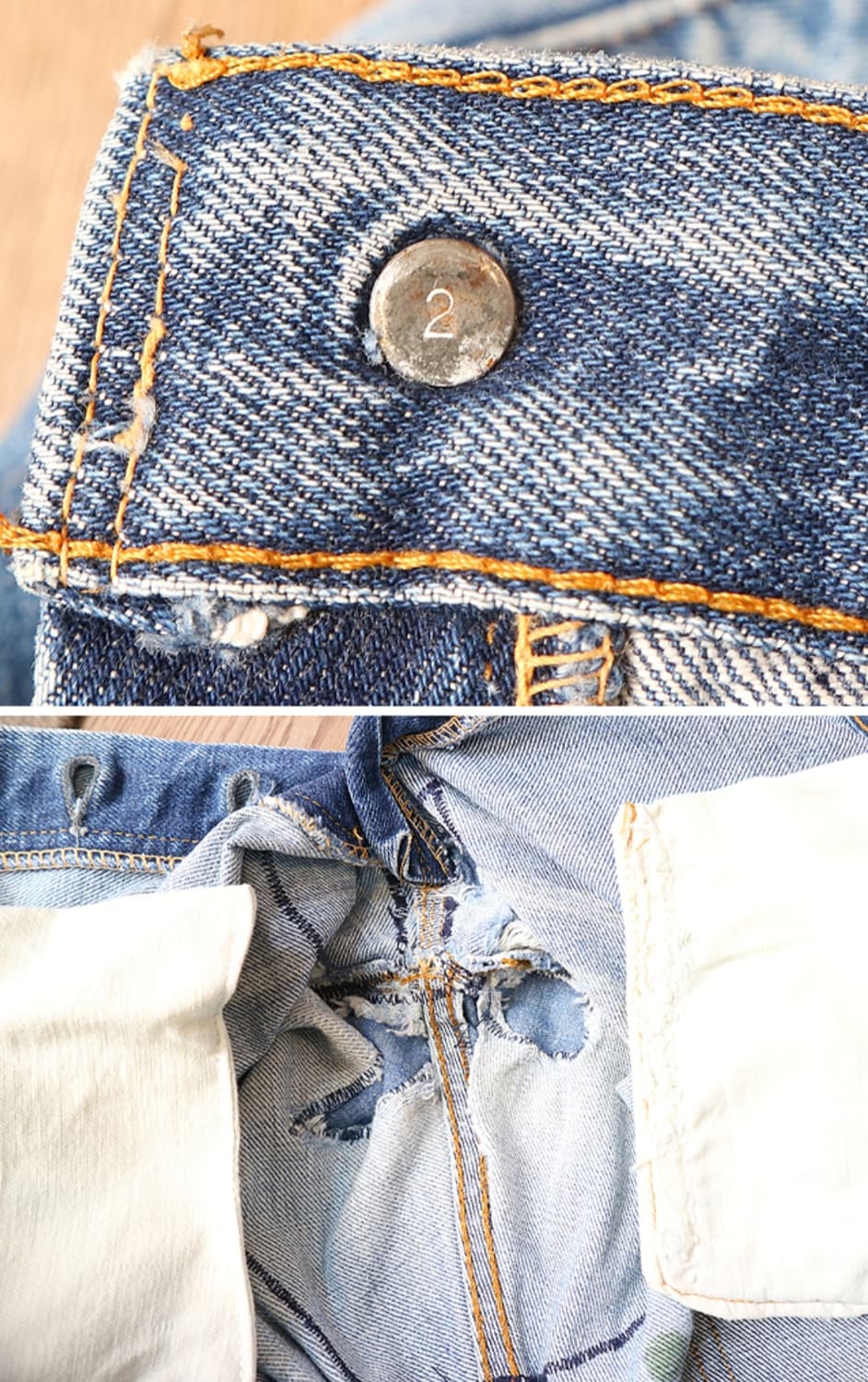  60s levis 501 big E  60년대 리바이스 501 빅E 상품이미지9