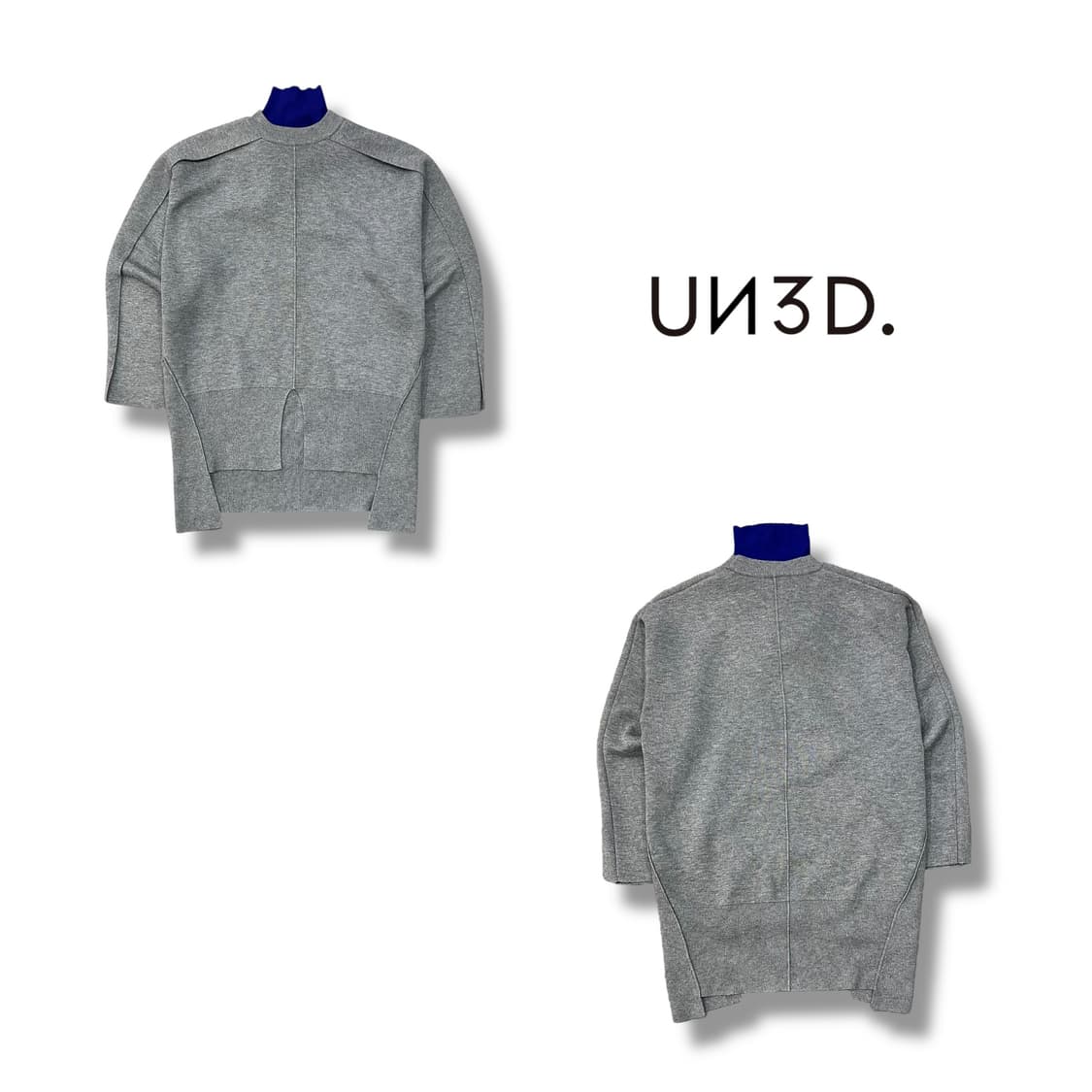  UN3D 디테일 니트 + 워머 y13757 상품이미지1