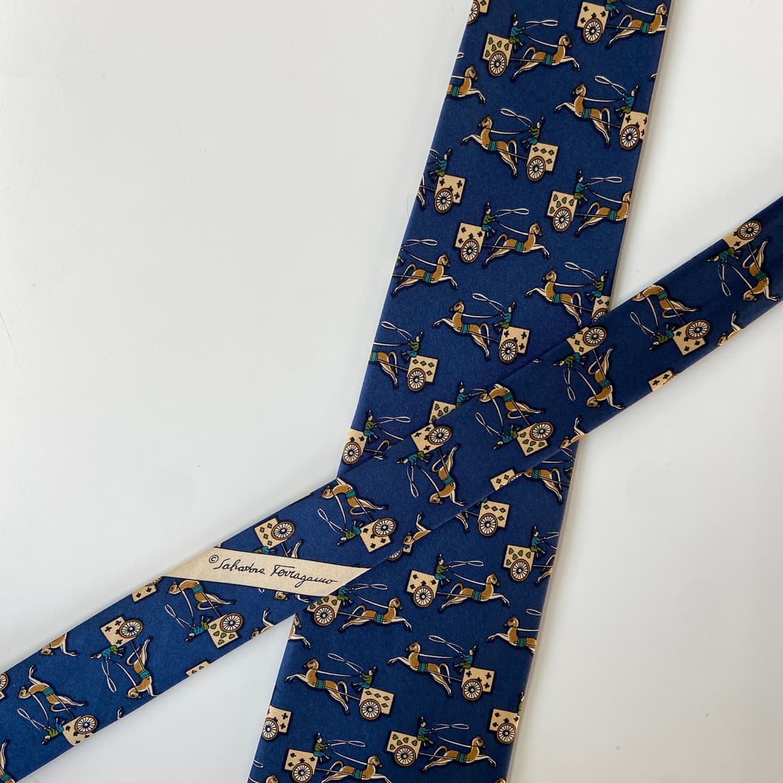 페레가모(Ferragamo) 명품 정품 넥타이 상품이미지4