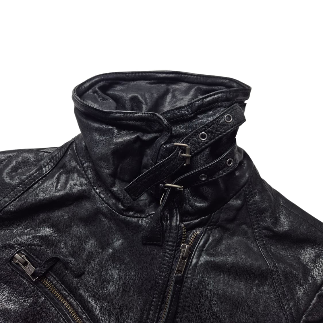 [XS] 올세인츠 리얼레더자켓 고스펑크 상품이미지6