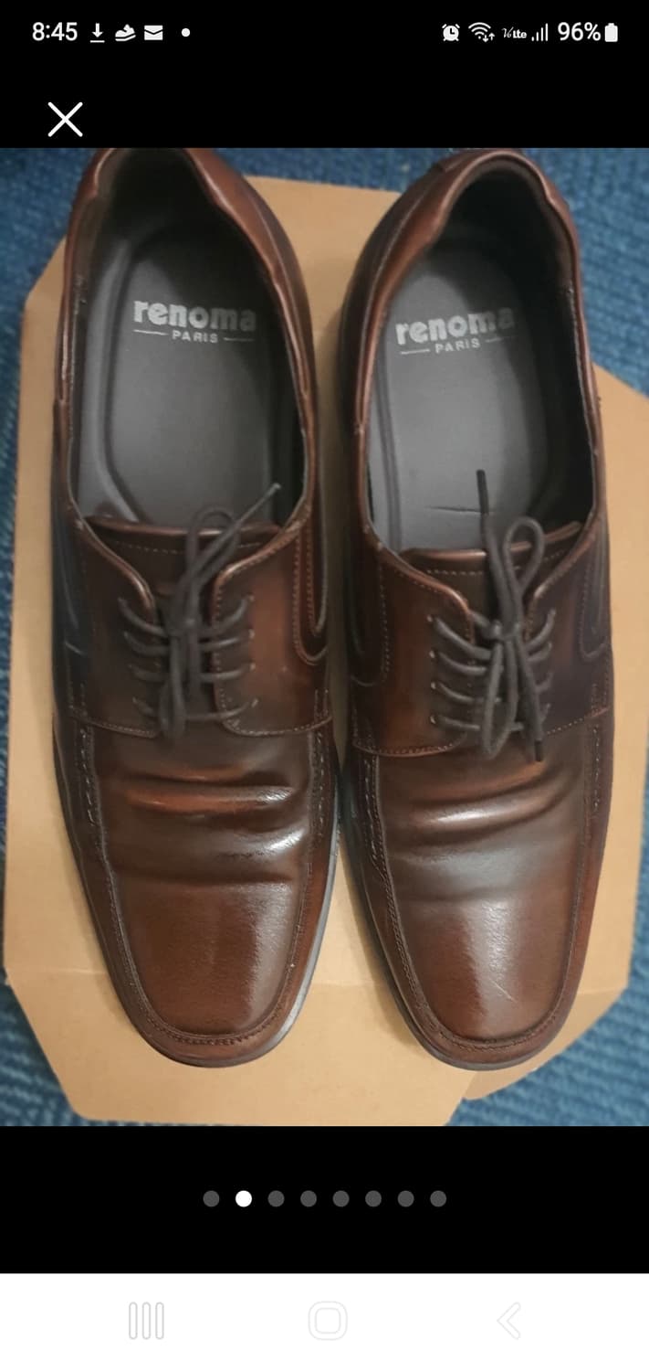 Renoma 레노마 남성 브라운 구두 260mm 상품이미지4