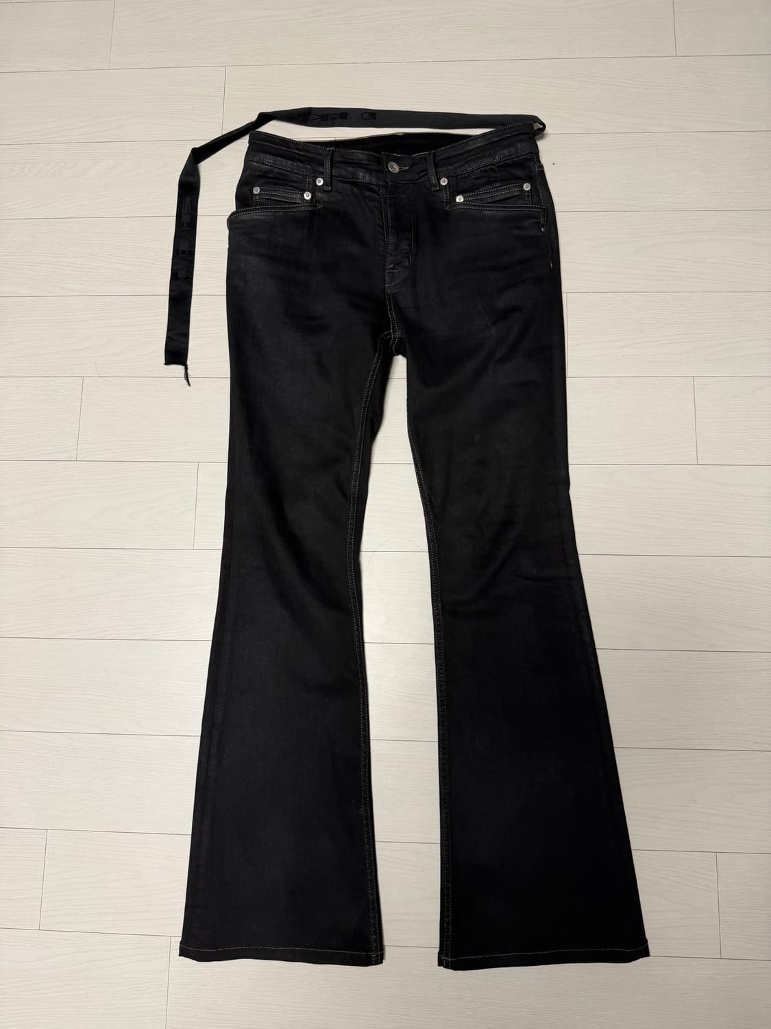 릭오웬스 다크쉐도우 타이론 부츠컷 31사이즈 상품이미지1