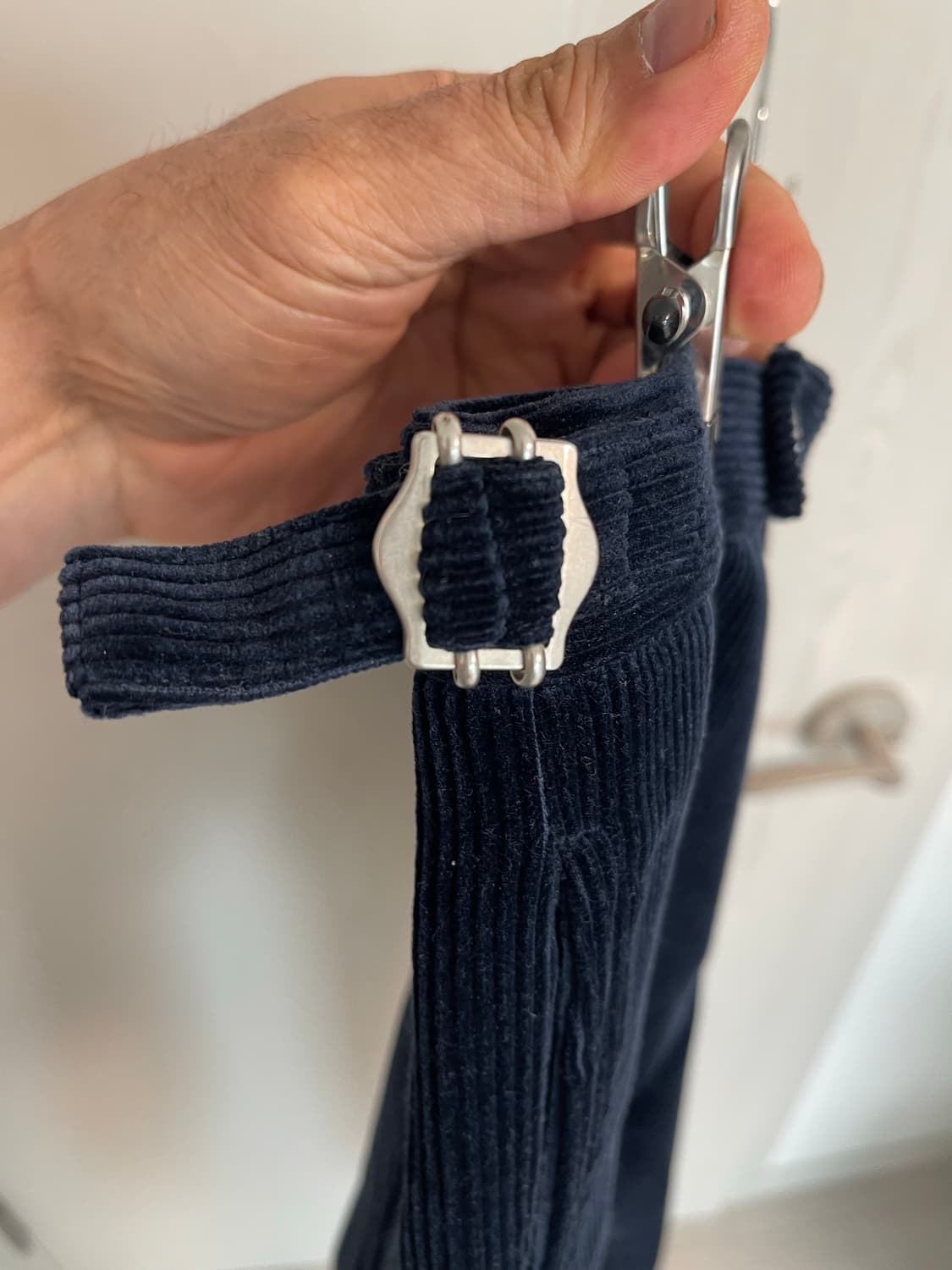 헤리티지 플로스 벨벳 코듀로이 팬츠 네이비 XS 상품이미지3