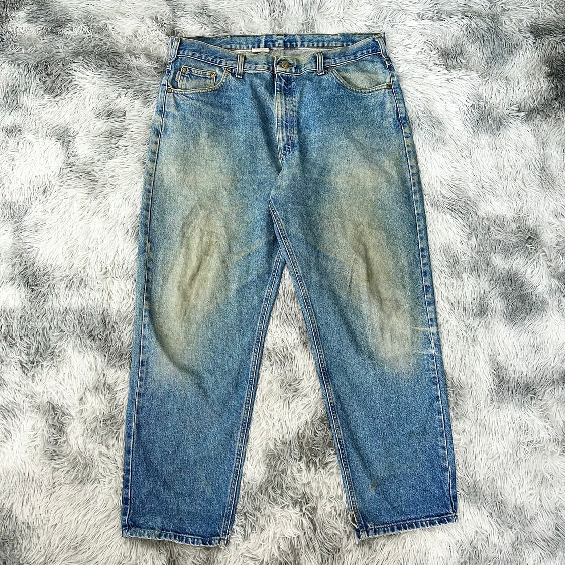 칼하트 워크 와이드 데님 팬츠 상품이미지5