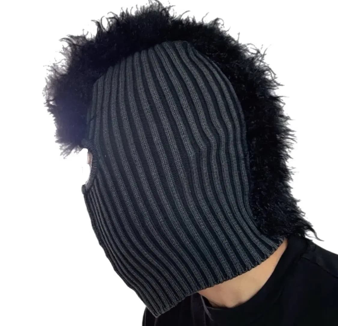 VAQUERA  모히칸 헤어 코튼 집업 바라클라바 상품이미지3