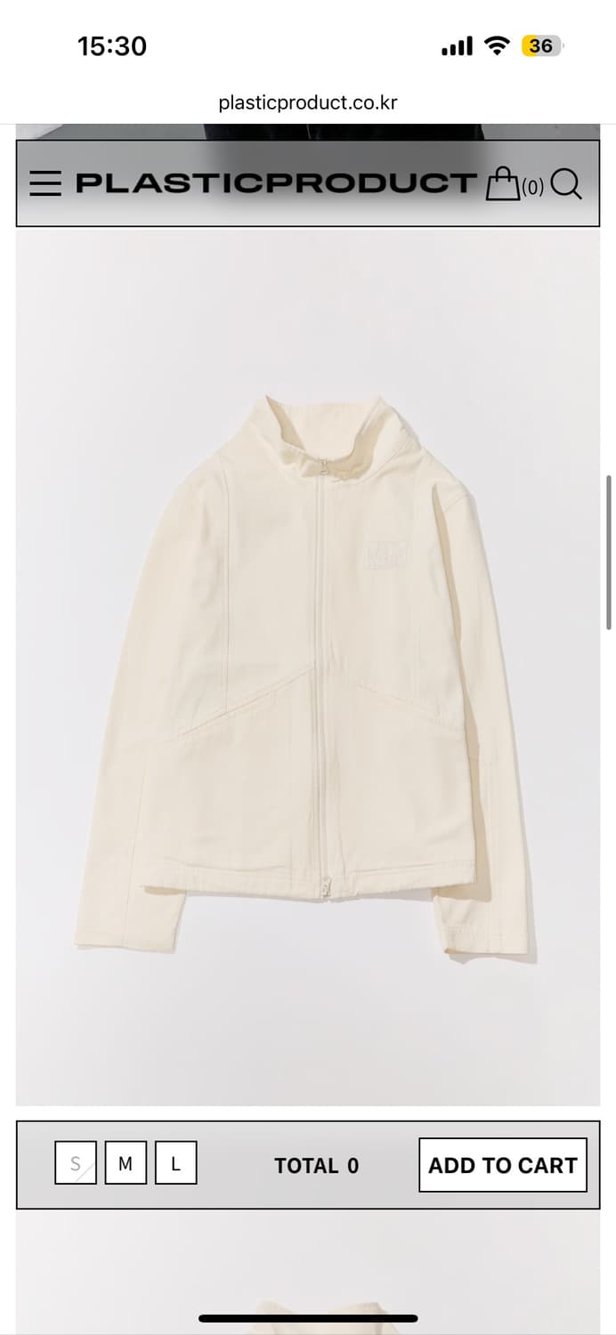 플라스틱프로덕트 MPa PORTABLE JACKET (IVORY) 상품이미지3