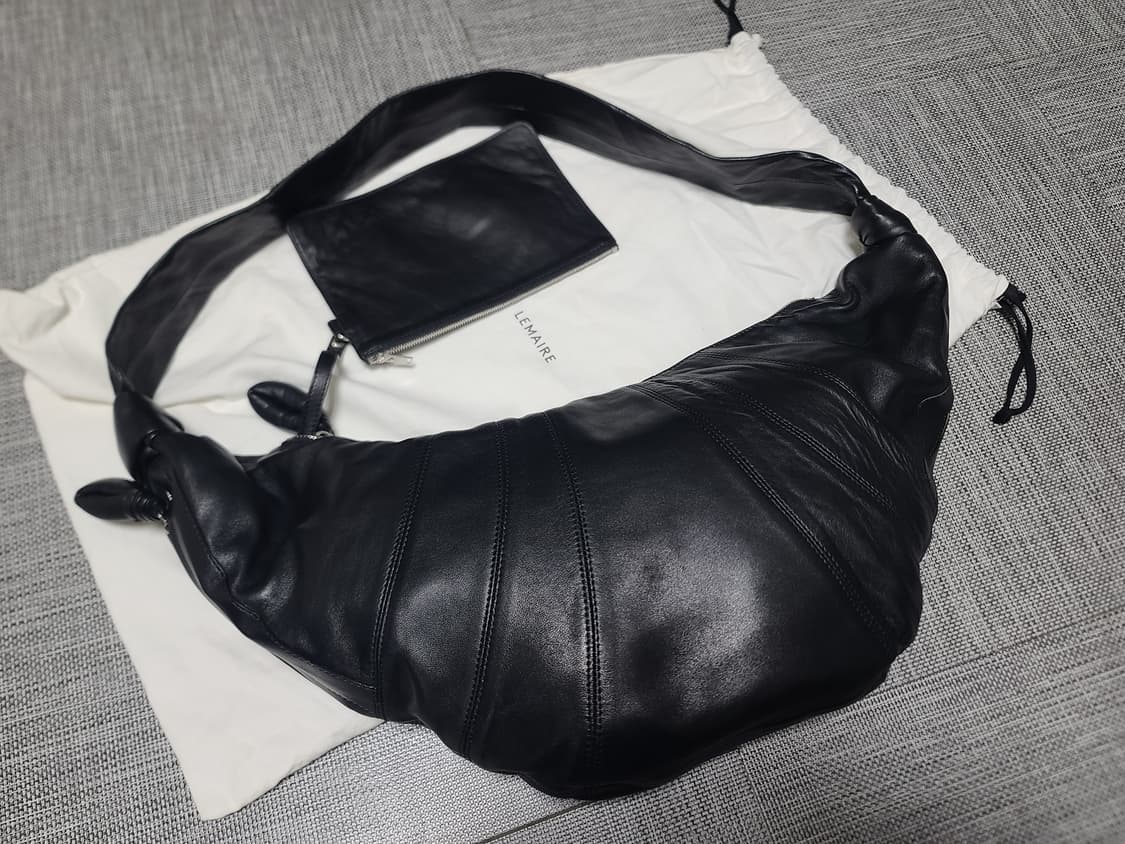 르메르 크루아상 블랙 라지 크로스백 숄더백 상품이미지1