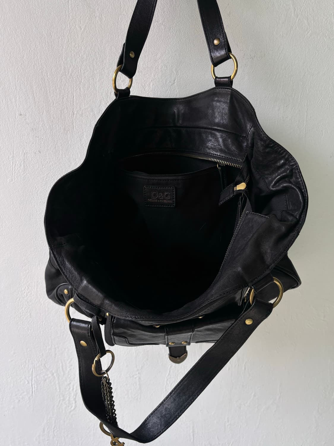 돌체 앤 가바나 레더 숄더백 상품이미지9