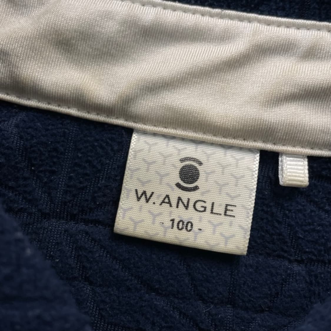 100 와이드앵글 자가드 카라티  상품이미지3