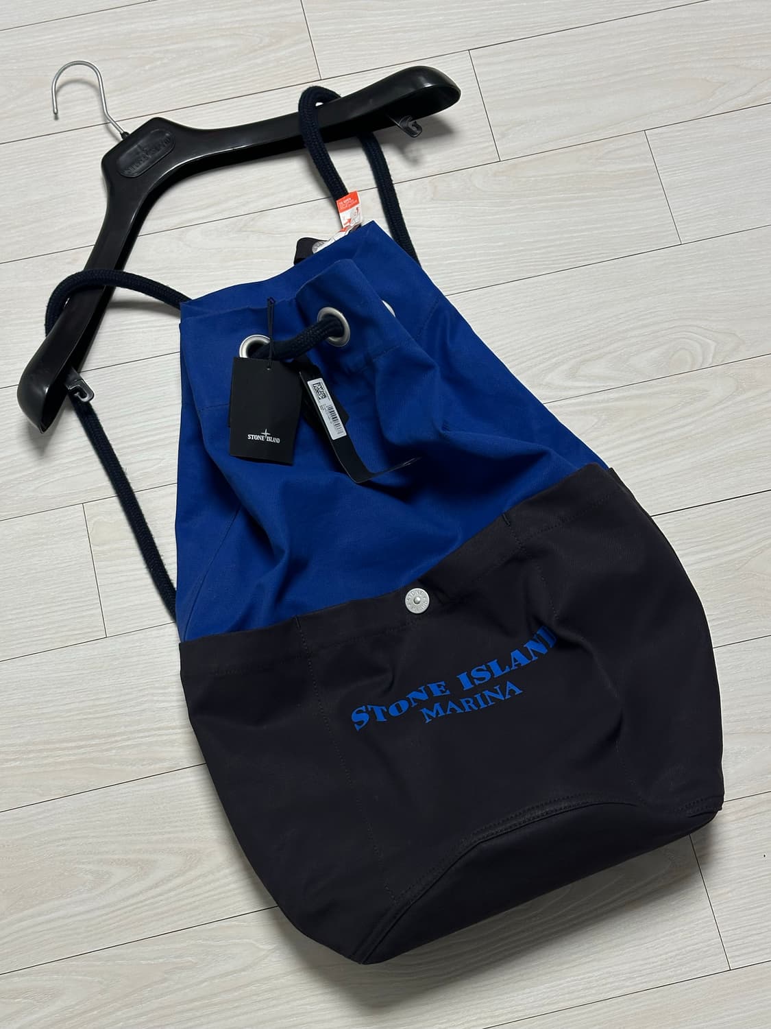 스톤아일랜드 마리나 플레이티드 더플백 24fw 새상품 상품이미지2