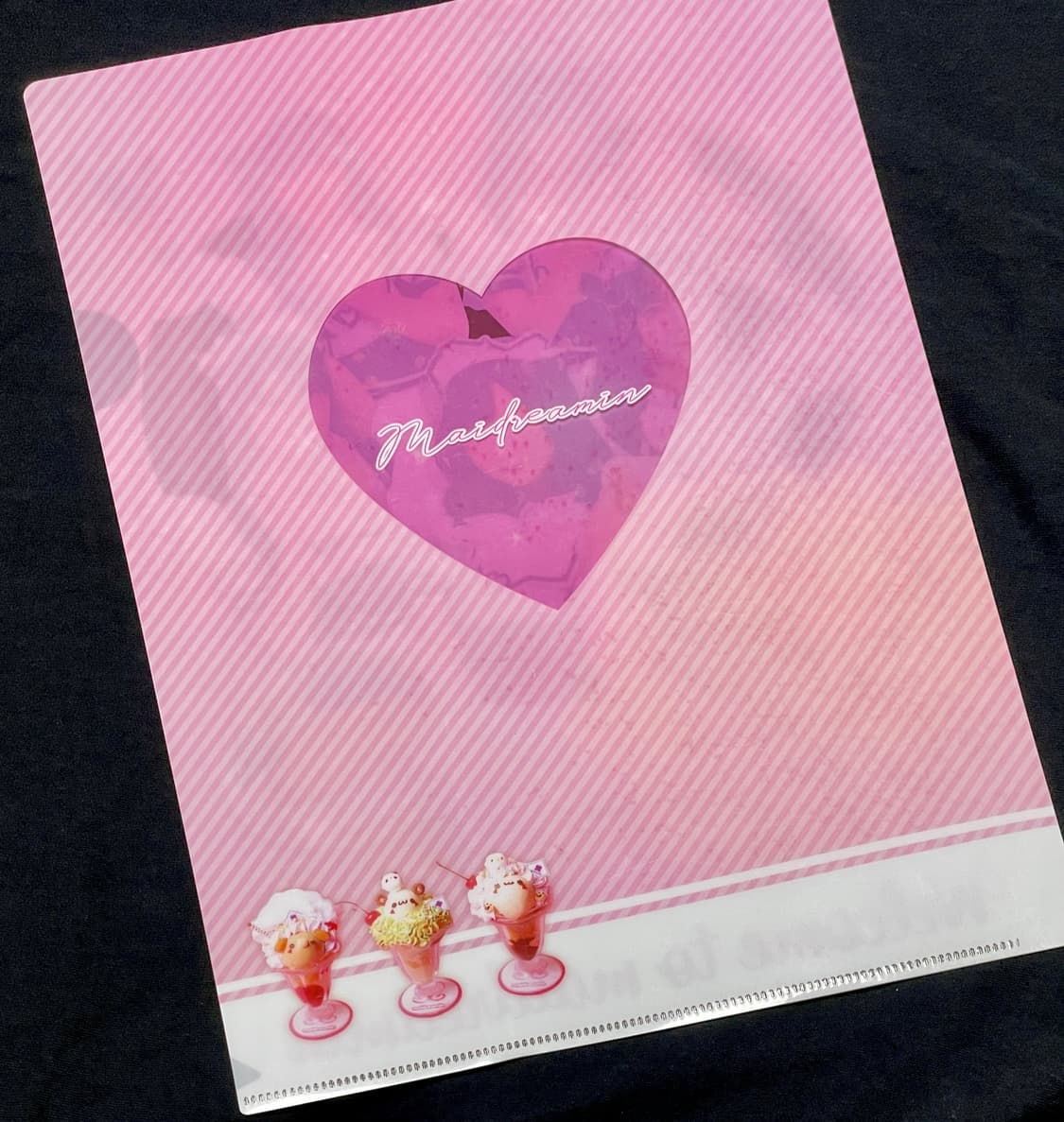 메이드카페 굿즈 메이드리밍 클리어파일 상품이미지3