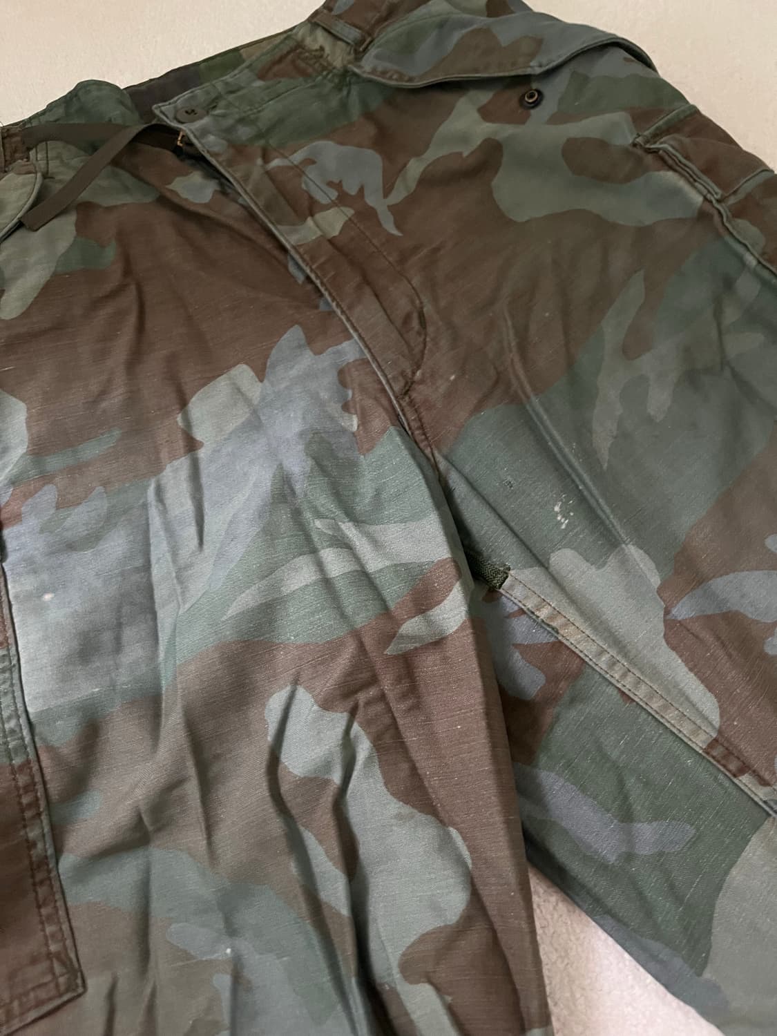 미군 오리지널 bdu 우드랜드 카모 팬츠 상품이미지7