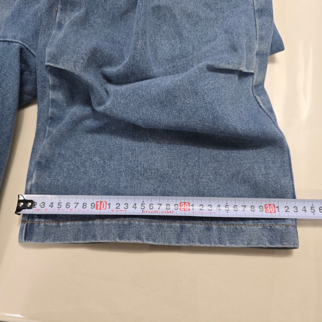 1119 아반드레스 Avandress 와이드 카고 데님 팬츠 M 상품이미지5