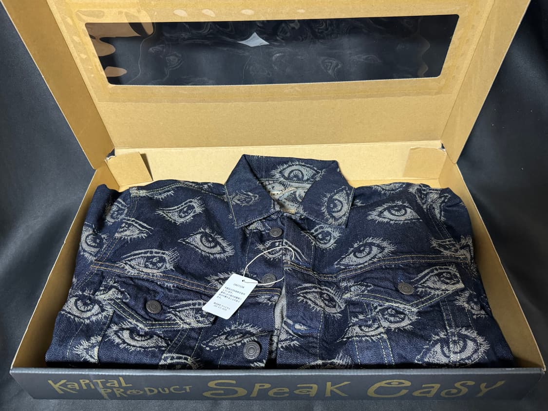 캐피탈 스피크이지 써드데님자켓 인디고 상품이미지2