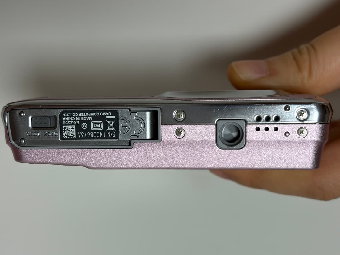 [풀박스] 카시오 엑슬림 Z550 핑크 디카 디지털 카메라 상품이미지7