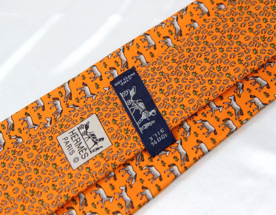 에르메스 9.2cm A+등급 남자 명품 넥타이 상품이미지4