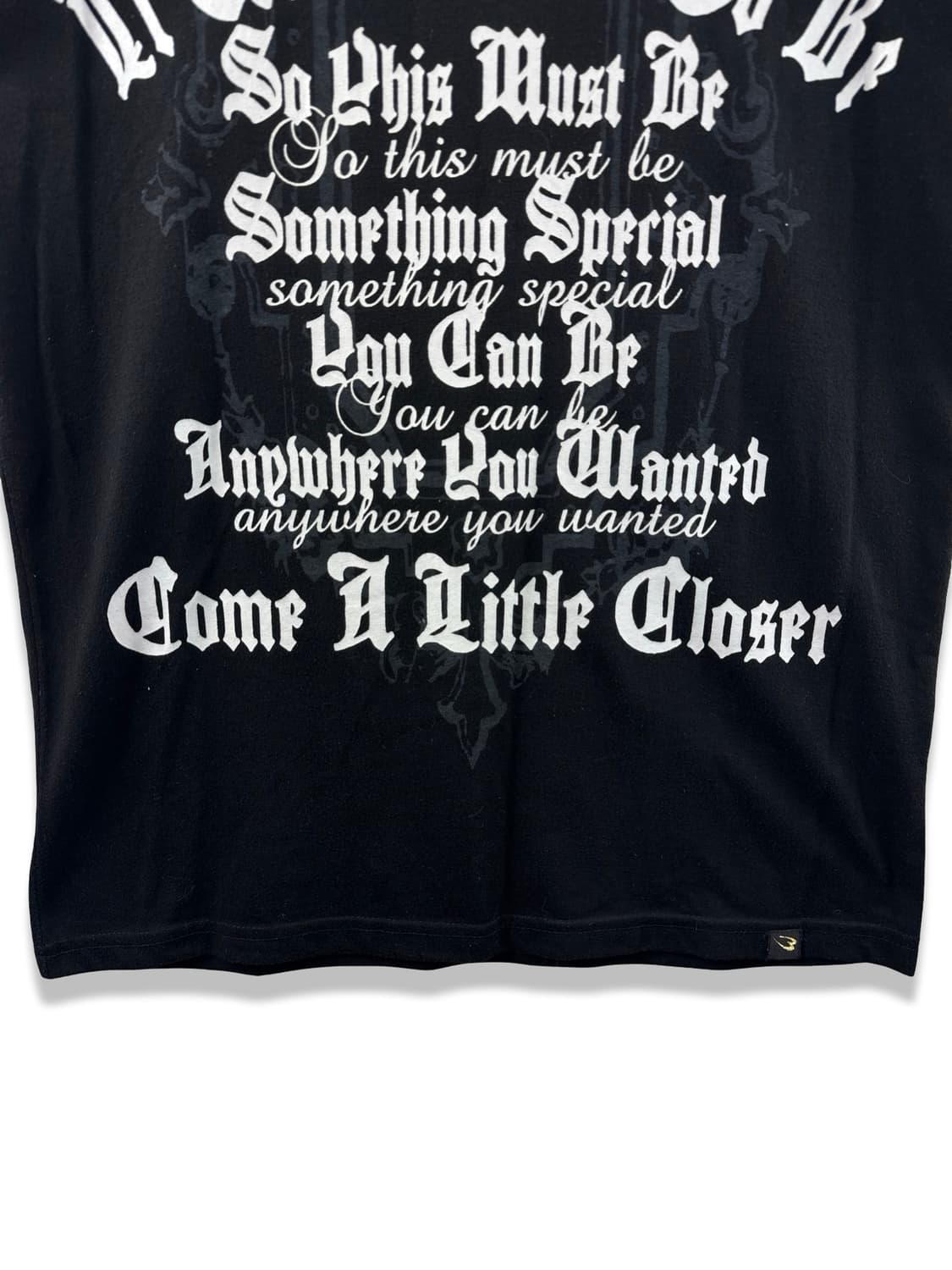 JPN Y2K 레터링 프린팅 티셔츠2004 상품이미지4