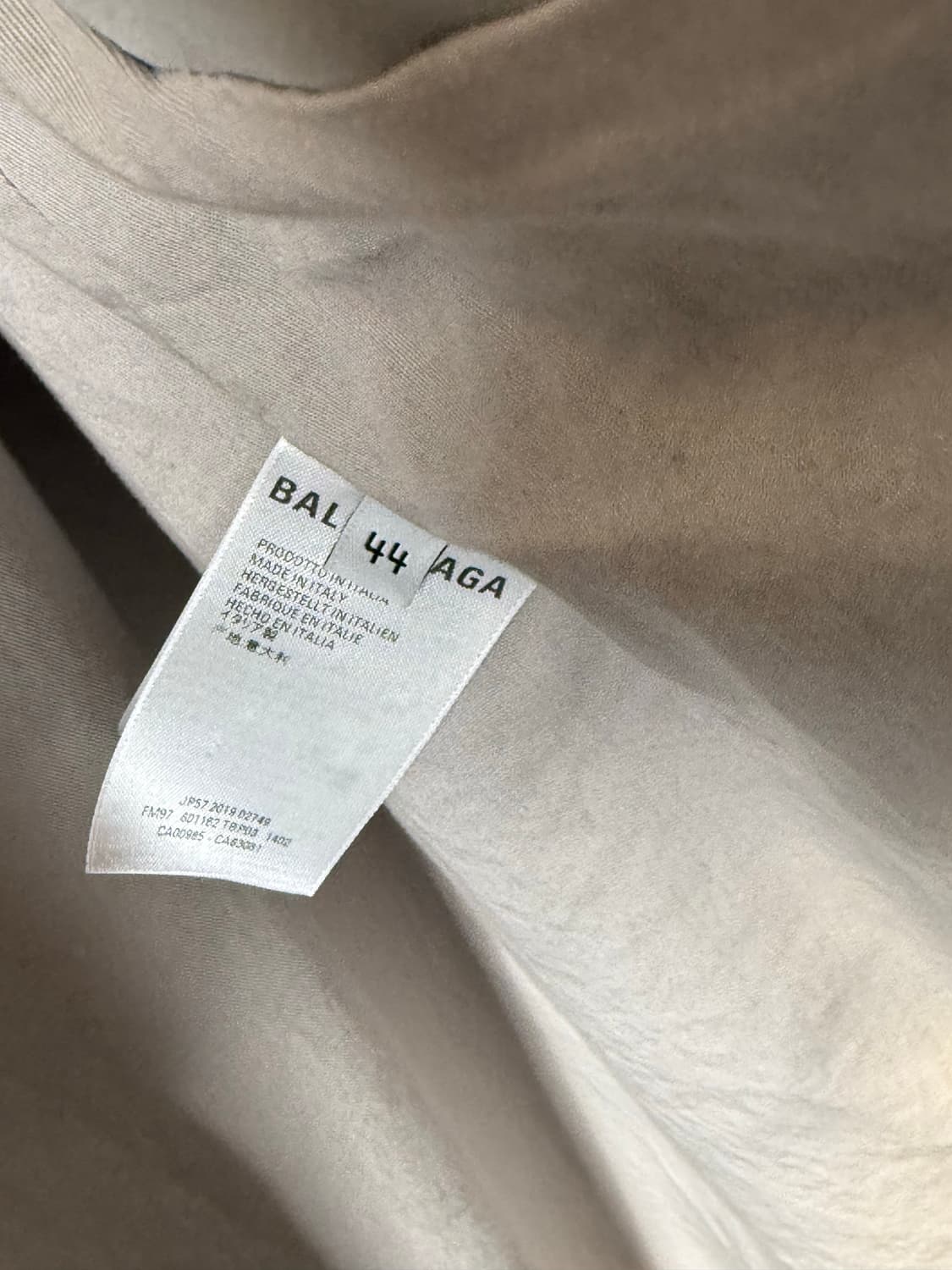 발렌시아가 오버사이즈 트렌치코트 상품이미지6