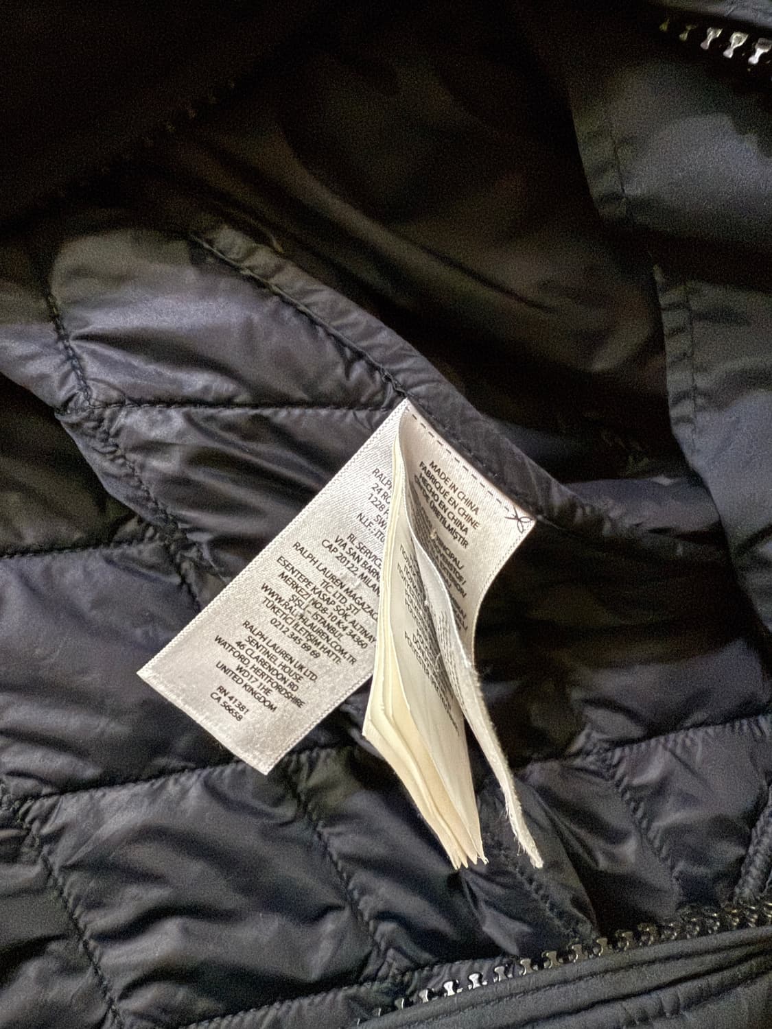폴로 퀄팅 자켓 상품이미지3
